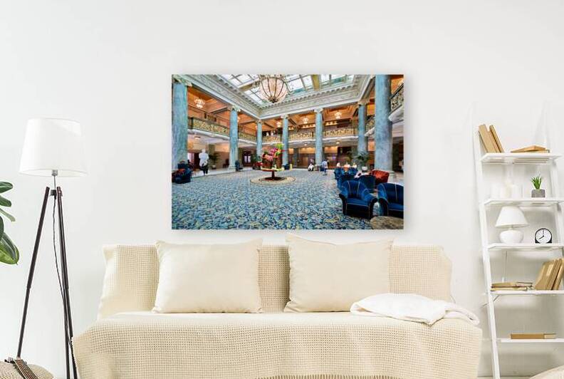 Interior of joseph smith building salt lake city by Marco Brivio