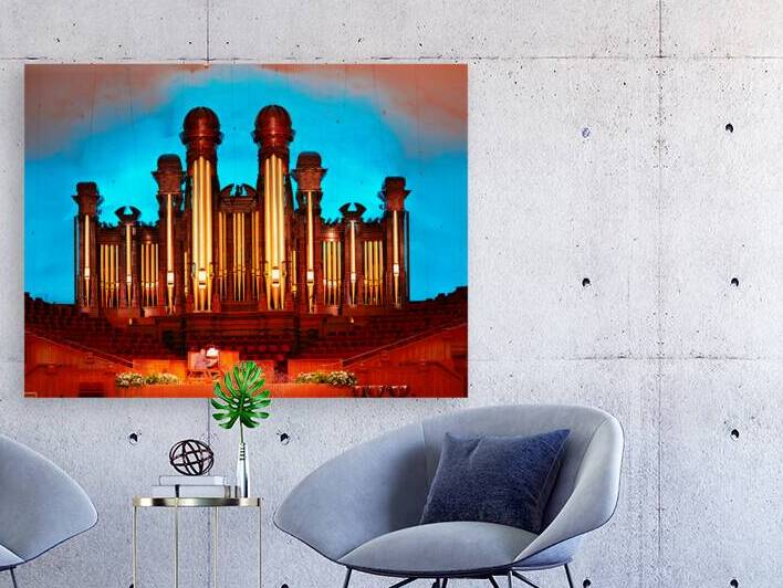 Tabernacle pipe organ in salt lake city utah by Marco Brivio