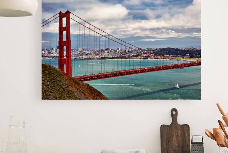 Golden Gate Bridge view in San Francisco during daytime by Marco Brivio