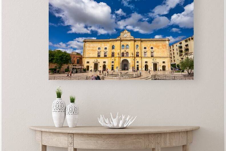 Daily life at Piazza Vittorio Veneto Matera by Marco Brivio