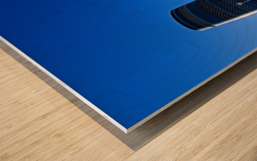 Khivas historic architecture against a blue sky Wood print