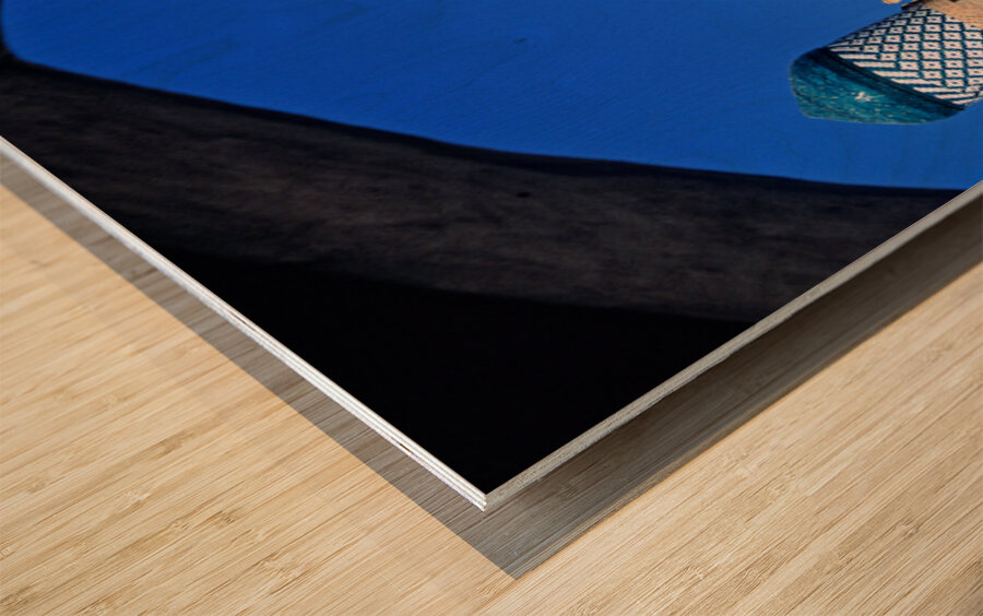 Exploring the ancient gates of Khiva in Uzbekistan Wood print